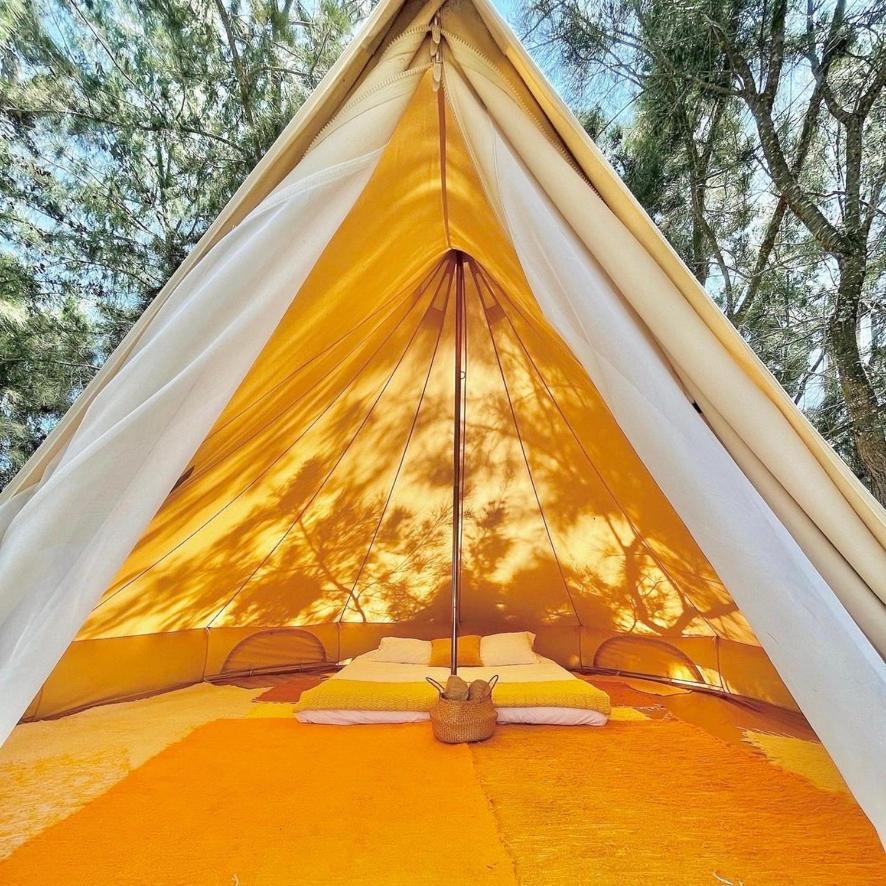 Glamping On Organic Yoga Farm With Natural Swimming Pool Near Beach Moncarapacho Exteriör bild